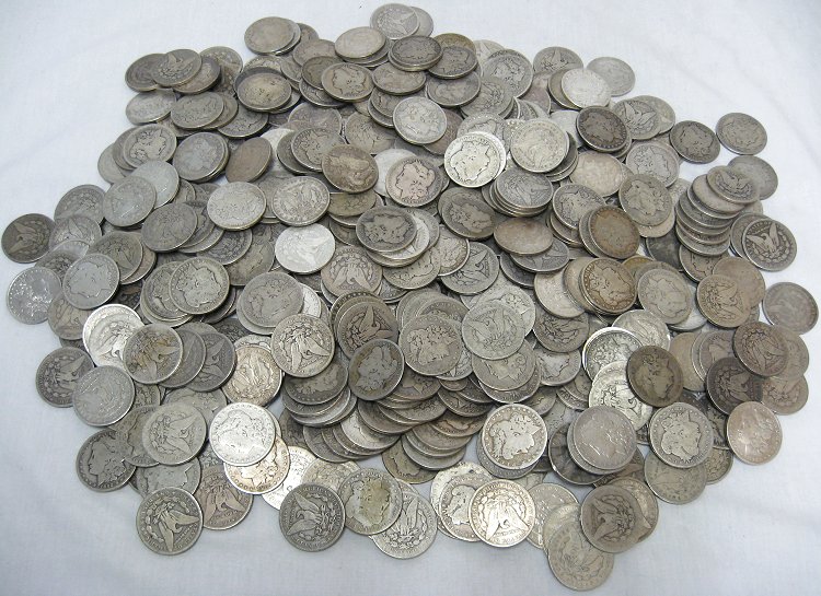 1,000 PRE 1921 US SILVER $1 1878-1904