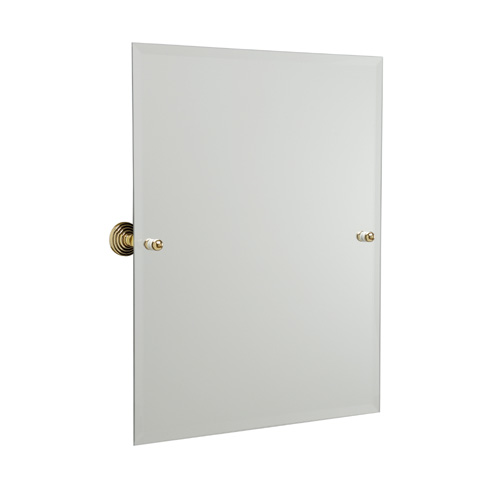Rectangular Bathroom Mirror Bevel Edge Venetian Bronze