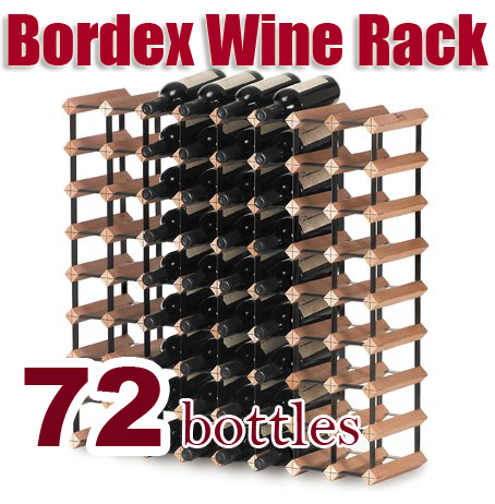 Genuine BORDEX 72 Bottle Wine Rack NEW *Hand Made in AU