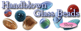 Handblown Glass Beads