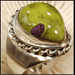 Ruby Zoisite Bracelets