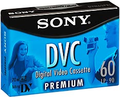 10 SONY MINI DV TAPES PREMIUM MiniDV Tape DVM60PRL NEW