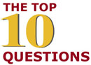 Top 10 questions