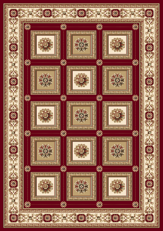 ANTIQUE RED PERSIAN AREA RUG 6X8 ORIENTAL CARPET 8339