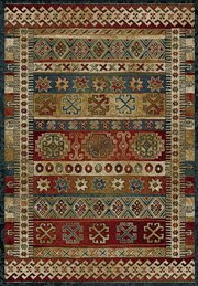 UW-130-32175-28: TRIBAL multi LODGE 2X8 runner SOUTHWESTERN area RUG