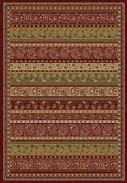 UW-130-32336-811: traditional RED patchwork CARPET 8x11 persian AREA rug