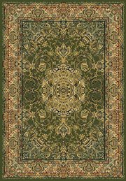 UW-280-22441-28: persian GREEN elm RUNNER 2x8 traditional AREA rug