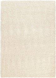 PSU-106-5699-060-710: off WHITE modern SHAG area RUG 7x10 chic CONTEMPORARY
