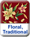 Floral, traditional