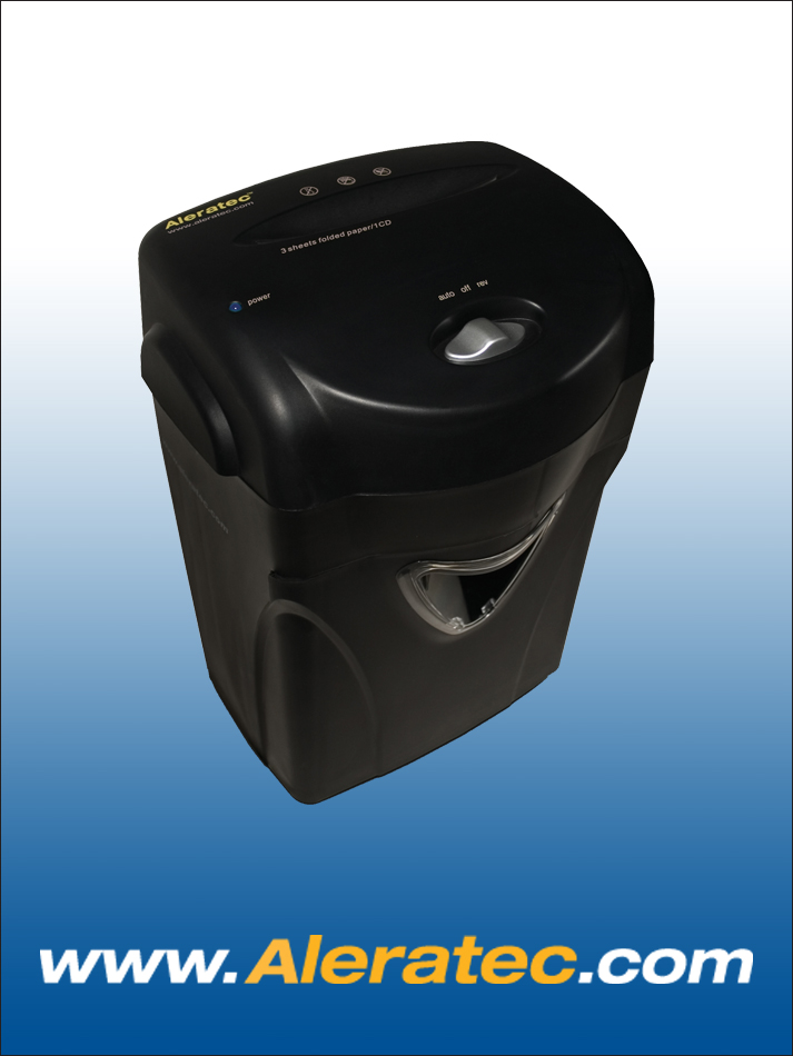 Aleratec DVD CD Shredder Strip Cut Credit Cards Paper