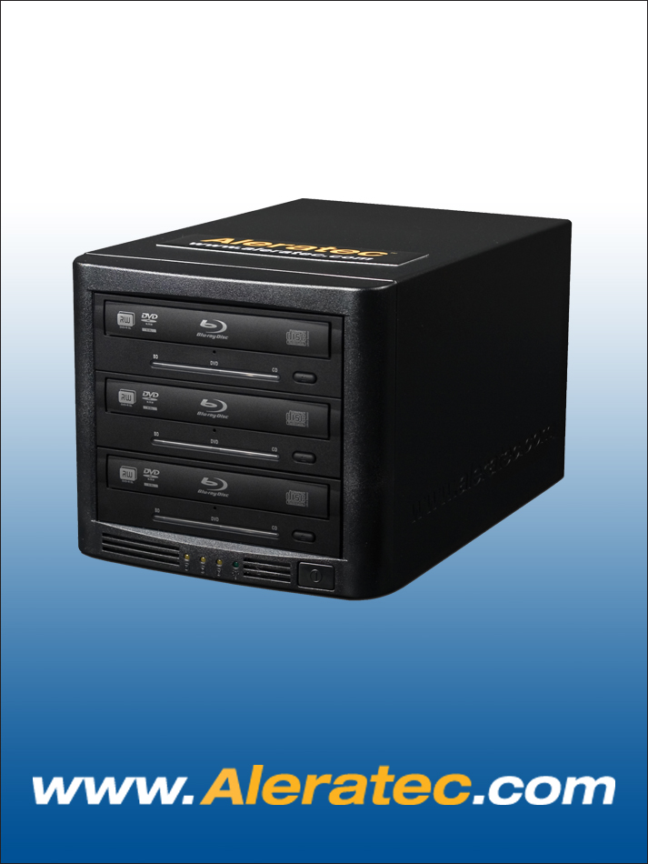 Aleratec 1:3 Blu-ray Duplicator Free Shipping New