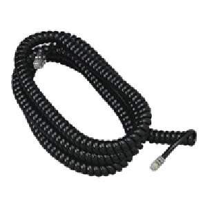 10 LOT 25FT TELEPHONE CABLE PHONE CORD WIRE BLACK 25 FT