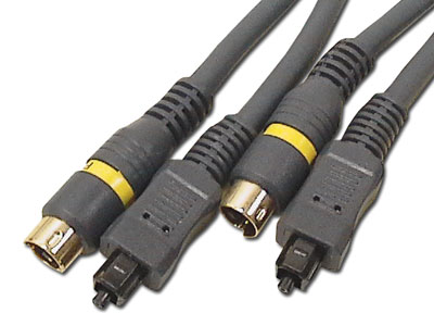 S Video Cable 6 ft. Gold Plated