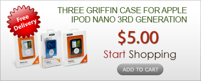 Three Griffin Case For Apple Ipod Nano 3RD Generation