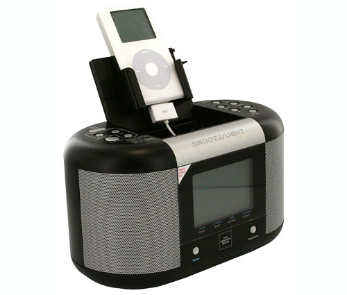 Sharper Image Sound Soother MP3 iPod Radio Alarm Clock
