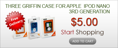Three Griffin Case For Apple Ipod Nano 3RD Generation