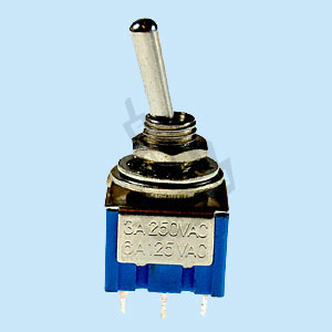 Mini Toggle DPDT On-Off-On Switch 5A-125VAC
