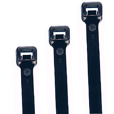 100 6" Cable & Wire Zip Ties - Black