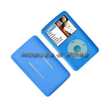 Blue Silicone Case Cover for APPLE iPod Classic 160GB