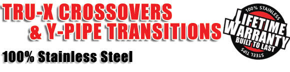 MagnaFlow Tru-X Crossovers & Y-Pipe Transitions