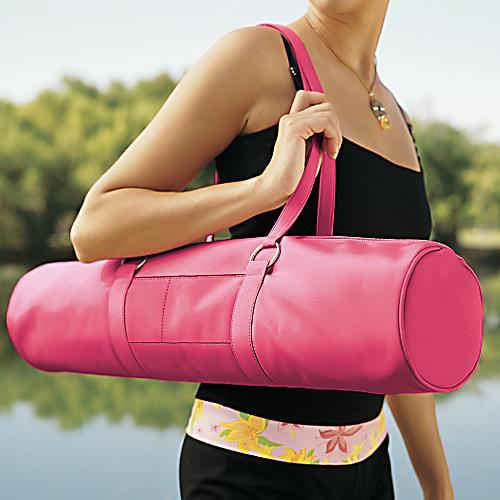 Gaiam Maxwell Yoga Fitness Mat Bag Tote - Pink