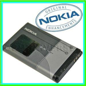 OEM NOKIA BL-6C BATTERY 6155I 6016I 2128I N-GAGE QD NEW