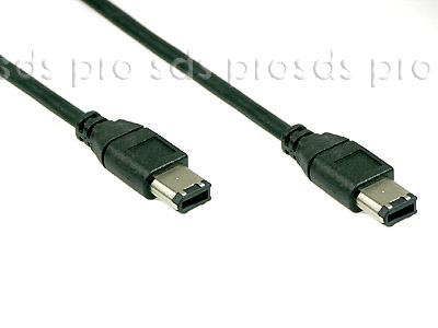 15" FireWire 6/6-pin Cable 15ft iLink DV IEEE 1394