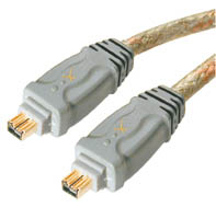 15FT GOLD-X®  FIREWIRE 4 TO 4 PIN DV CABLE IEEE1394 15