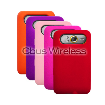 Five Silicone Cover Case+Car Charger for HTC HD7S / HD7  