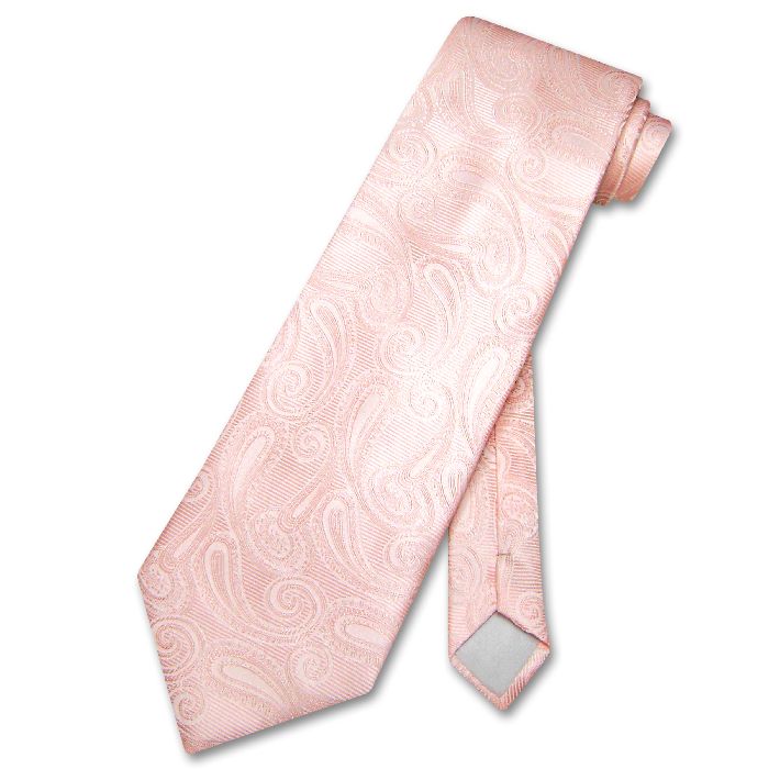 Classic Solid Tie. COVONA NeckTie Solid PEACH