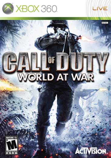 VGBoxArt - Call of Duty: World at War Box Art / Cover for the Xbox 360