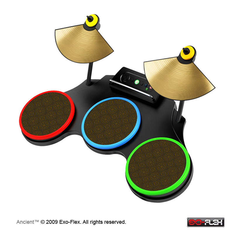 Guitar Hero World Tour Drum Set 