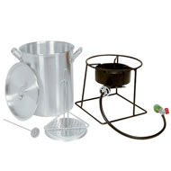 New 12" Turkey Fryer / Cooker w/ 30 Qt. Aluminum Pot