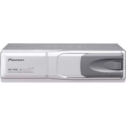 Pioneer CDX-P680 6 disc CD Changer CD-R CD-RW Title Mem