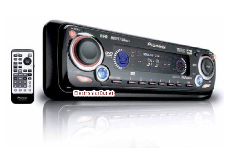 Pioneer DVH-P5000MP In Dash DVD CD MP3 Player DUAL ZONE