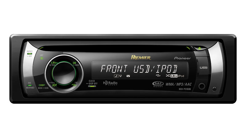 Pioneer Premier Deh-p310ub Car Radio Cd Mp3 Wma Usb