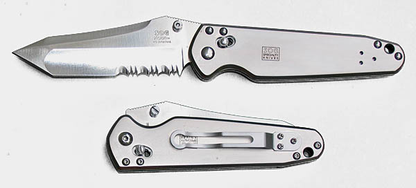 SOG Vision Knife - Titanium Handle Tanto Blade SV68 New