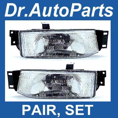 91 92 93 94 95 96 FORD ESCORT HEADLIGHT HEAD LIGHT PAIR