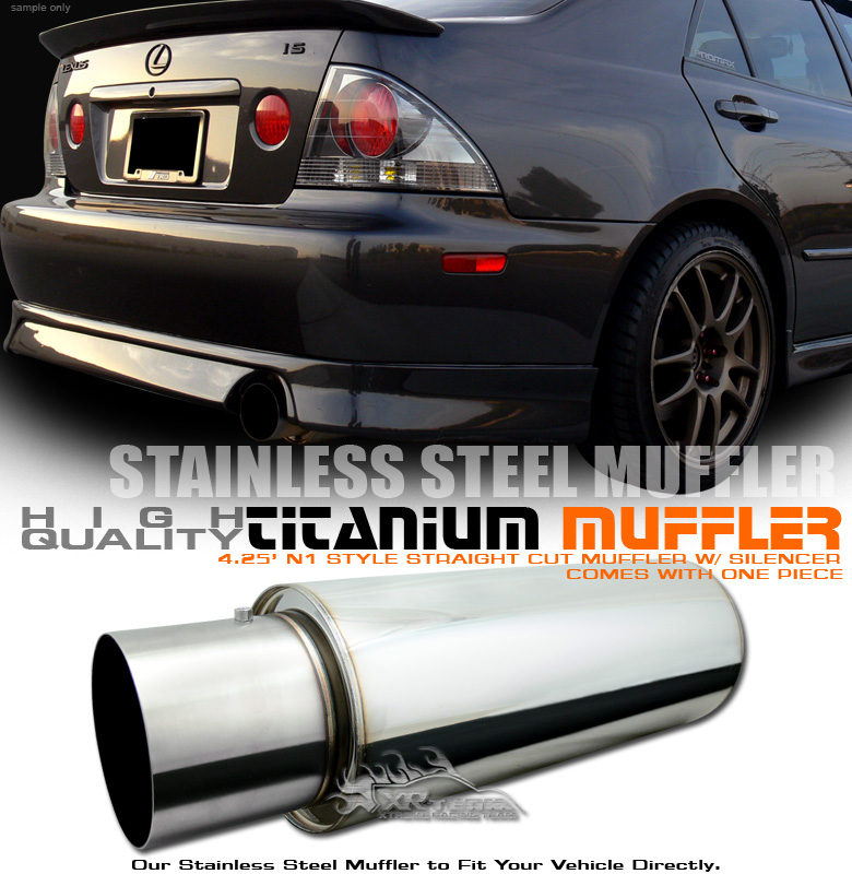 how does a big muffler look on a mk4 if its done well? pic request VW