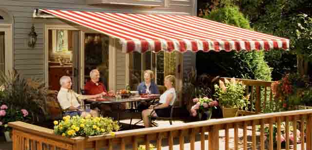 New 18FT SunSetter SUPER PRO Awning w/ Acrylic Fabric