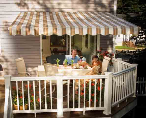 New 16FT SunSetter SUPER PRO Awning w/ Acrylic Fabric