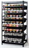 ShelfReliance Harvest 72" Food Rotation 24.5" Depth