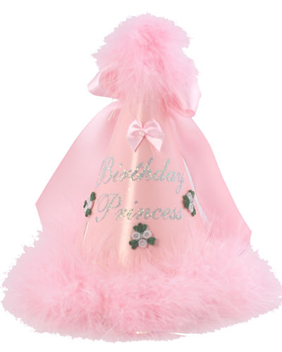 Sophias Style Baby Girl Accessory PINK PRINCESS BIRTHDAY PARTY HAT $29