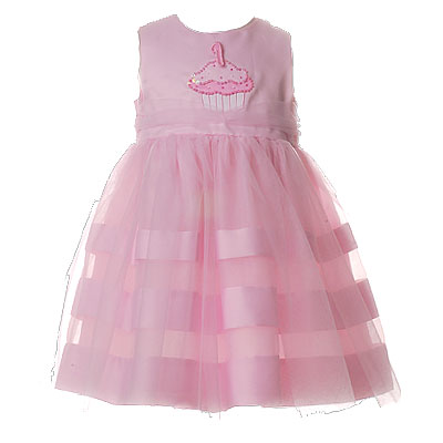 Rare Editions Boutique Toddler Clothes Pink BIRTHDAY DRESS 2T- 4T