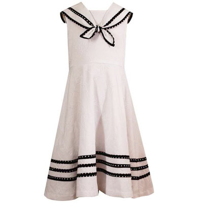 RARE EDITIONS Boutique Kids Clothes PLUS SIZE Sailor Dress Girl