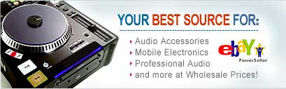Your best source for: audio accessories, mobile electronics, professional audio and more at wholesale prices