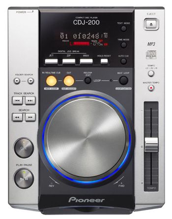 PIONEER CDJ-200 CD/MPS TURNTABLE CDJ200 *BRAND NEW*