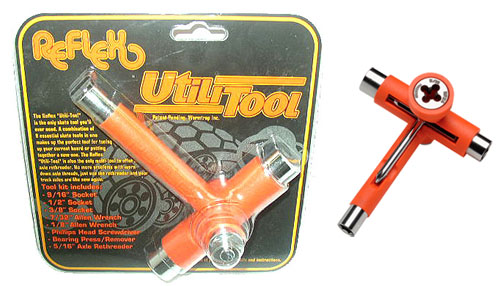 REFLEX Skateboard UTILI-TOOL Skateboard Longboards