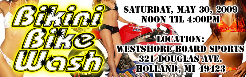 May 30, 2009 BIKINI BIKE WASH!