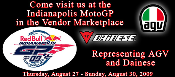 Check us out at the Indianapolis MotoGP!